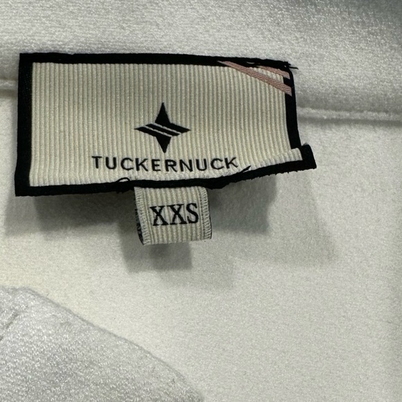 Tuckernuck White Stretch Crepe Avery Long Sleeve Shirt Mini Dress Size XXS - Picture 11 of 11